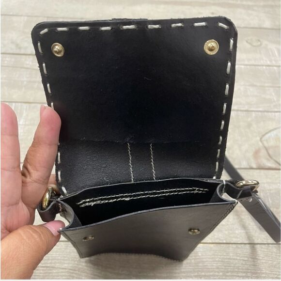 Michael Kors Hamilton Lock Leather Belt Bag size M NWT - Picture 4 of 5